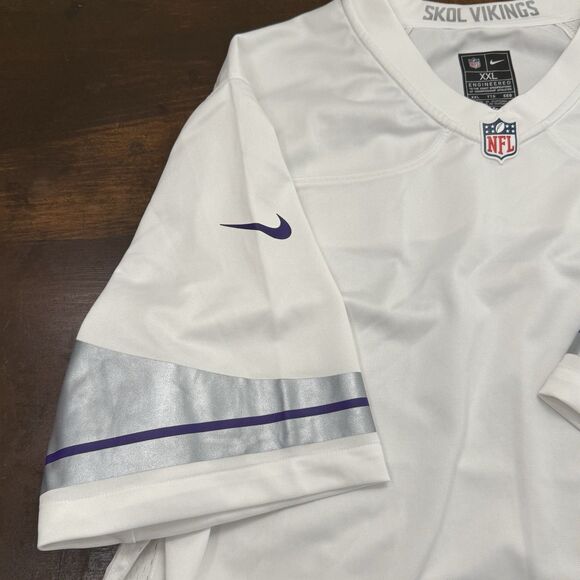 Minnesota Vikings NFL Nike Blank football Jersey Winter Warriors Men’s XXL sport - Picture 16 of 16